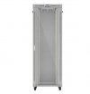 Lanberg Szafa instalacyjna rack stojąca 47U 800x1000 szara  drzwi        przeszkolne  LCD ( flat pack) V2