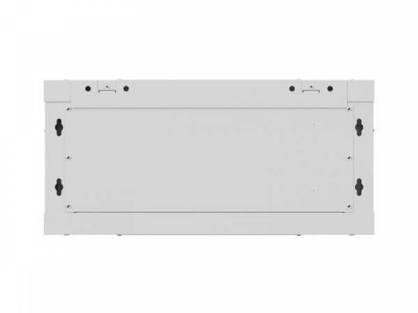 Lanberg Szafa instalacyjna rack wisząca 19 cali 4U 600x450 szara drzwi metalowe (flat pack)