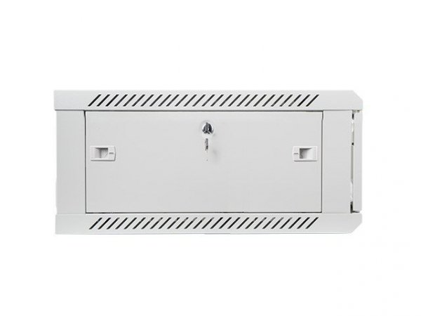 Lanberg Szafa instalacyjna wisząca 19'' 4U 600X600mm szara (drzwi        szklane)