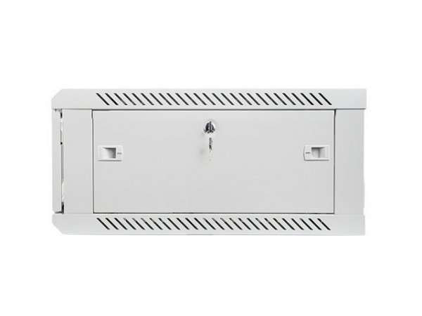 Lanberg Szafa instalacyjna wisząca 19'' 4U 600X600mm szara (drzwi        szklane)