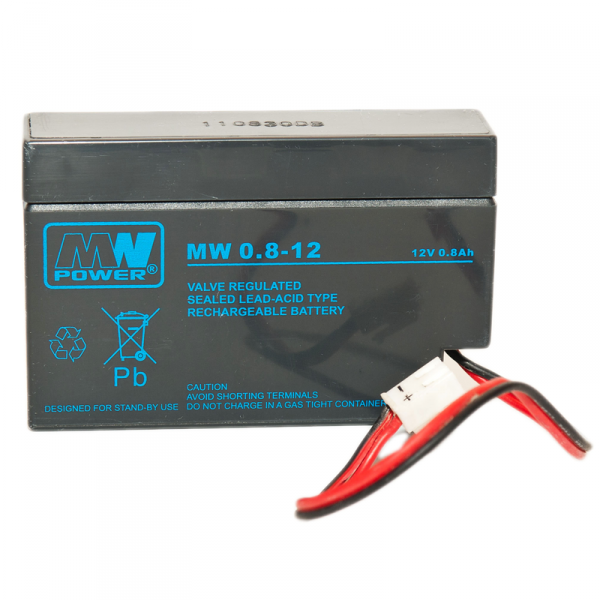 Akumulator AGM MW 0,8Ah 12V