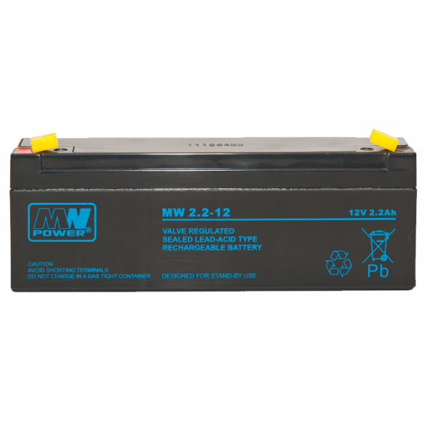 Akumulator AGM MW 2,2Ah 12V