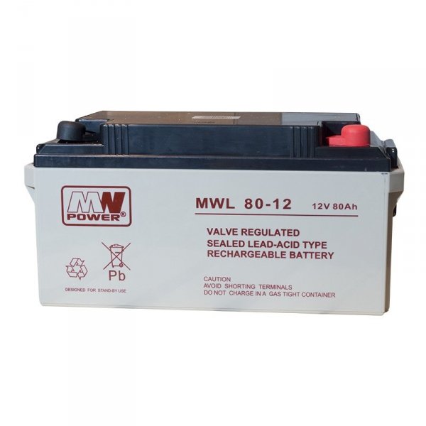 Akumulator MWL 80 Ah 12V