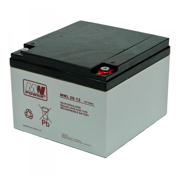Akumulator MWL 26 Ah 12V