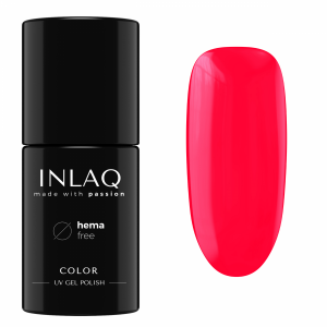 INLAQ Lakier Hybrydowy Neonowy Pinky Crush 6ml