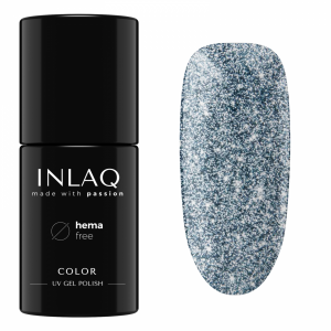 INLAQ Lakier Brokatowy Hybrydowy Flashing Aquarius 6ml