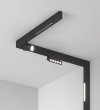 Lampa magnetyczna LED 30W 6000K szynowa liniowa czarna 48V