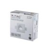 Oczko V-TAC GIPS GU10 Wpuszczane Okrągłe 120x120 Białe VT-714