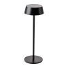 Lampka Biurkowa Nocna V-TAC 2W LED Ładowanie Ściemnianie IP54 Czarna VT-7562 3000K 200lm