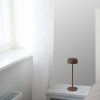 Lampka Biurkowa Nocna V-TAC 2W LED Ładowanie Ściemnianie IP54 Brąz Corten VT-7562-C 3000K 200lm