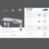 Oprawa Uliczna LED V-TAC SAMSUNG CHIP 160W 302Z+ Class II Type 3M 0-10V VT-160ST 4000K 20800lm 5 Lat Gwarancji