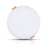 Panel V-TAC 18W LED Regulowany SAMSUNG CHIP Okrągły 170x32mm VT-619RD 4000K 1350lm 5 Lat Gwarancji
