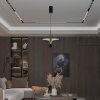 Oprawa Zwieszana V-TAC 9W LED Czarny+Złoty VT-7832 4000K 1000lm