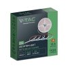 Taśma LED 230V V-TAC Bezpunktowa COB 286LED/m 12,5W/m Rolka 5mb VT-2025 286-5M 6500K 1100lm