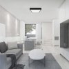 Plafon V-TAC 30W LED Kwadrat IP44 42x42cm Czarny VT-8630B-SQ 3000K 3000lm