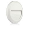 Oprawa Schodowa 2W LED V-TAC Biała Okrągła 230V IP65 VT-1142 4000K 80lm