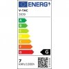 Oprawa Zwieszana LED V-TAC 7W (Akryl) Biały 340x190mm VT-7666-WH 3000K 400lm 3 Lata Gwarancji