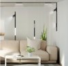 Lampa magnetyczna LED 40W 4000K szynowa liniowa czarna 48V