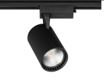 Lampa szynowa LED ECO 30W 3000K CIEPŁA CZARNA JEDNOFAZOWA 