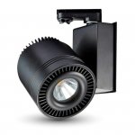 Oprawa Track Light LED V-TAC 33W 25st COB CRI95+ Czarny VT-4535 6000K 1800lm