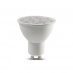 Żarówka LED V-TAC SAMSUNG CHIP GU10 6W 10st VT-249 3000K 445lm 5 Lat Gwarancji