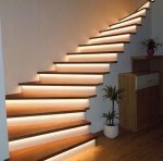 ZESTAW SCHODOWY LED 16X100CM PROFIL NAWIERZCHNIOWY