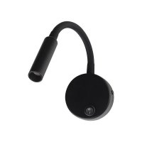 Oprawa LED V-TAC 3W CREE CHIP kinkiet czarny hotel łóżko włącznik VT-88063 3000K 120lm 3 lata gwarancji 