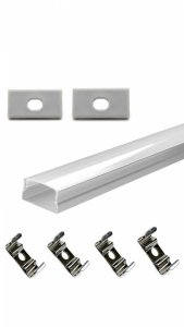 PROFIL LP-2010 NAWIERZCHNIOWY ANODOWANY ZESTAW 2M