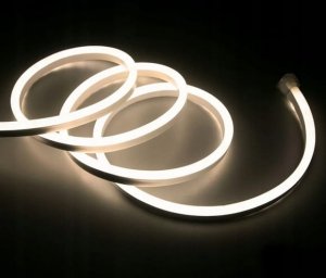 NEON LED 230V 8X16 PCV 1M BIAŁY NEUTRALNY IP67