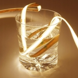 TAŚMA LED COB 12V LINIA ŚWIATŁA 480 CIEPŁA IP67 1M.