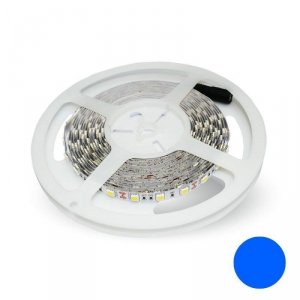 Taśma LED V-TAC SMD5050 300LED IP20 9W/m VT-5050 Kolor Niebieski 1000lm 2 Lata Gwarancji