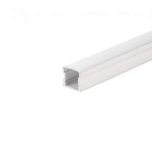 Profil do LED zestaw, ALU biały V-TAC 2mb klosz mleczny 17,2x15,5mm VT-8110-W 5 lat gwarancji