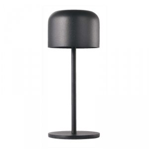 Lampka stołowa nocna V-TAC 1,5W LED 21cm ładowanie ściemnianie czarna VT-1181 2700K-5700K 150lm