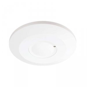 Czujnik Ruchu 360st V-TAC Mikrofalowy Natynkowy Sufitowy SLIM 24mm 2000W Biały VT-81001 5 Lat Gwarancji
