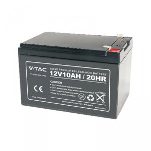 Akumulator Żelowy Bezobsługowy 10AH V-TAC T2 178x35x60(67)mm VT-10-12 5 Lat Gwarancji
