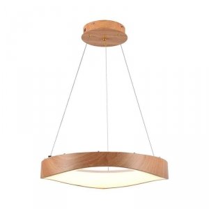 Oprawa Zwieszana V-TAC LED 25W DREWNO fi. 50cm VT-7974 3000K 2800lm