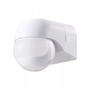 Czujnik ruchu podczerwień ścienny biały 180-360st 600W LED V-TAC VT-80140 5 lat gwarancji