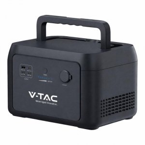 Przenośny magazyn energii, stacja zasilania, powerbank V-TAC rozszerzenie 614Wh 25.6V SA0K614BG1-UV