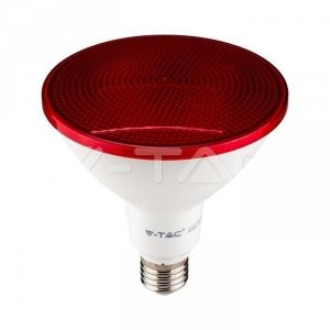 Żarówka LED V-TAC 17W PAR38 E27 IP65 Kolor Czerwony 1300lm