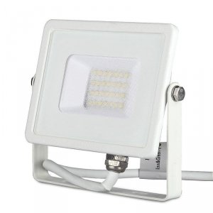 Projektor LED V-TAC 20W SAMSUNG CHIP Biały VT-20-W 3000K 1510lm 5 Lat Gwarancji