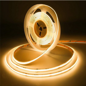 TAŚMA LED COB 12V LINIA ŚWIATŁA 320 CIEPŁA 1M. 