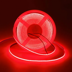 TAŚMA LED COB 12V LINIA ŚWIATŁA 320 CZERWONA 1M. 