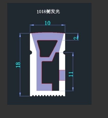 NEON LED 24V SILICONE 10x18 BIAŁY NEUTRALNY IP67