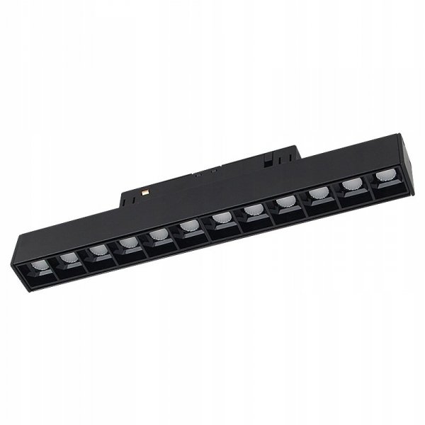 Lampa do Szyny Magnetycznej 12W  3000K czarna 