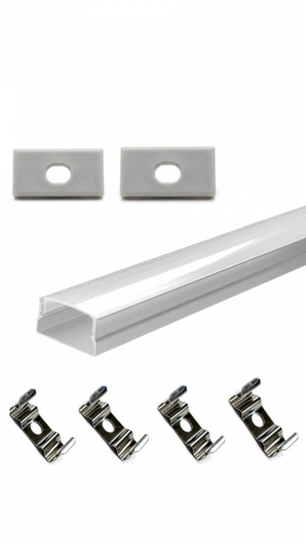 PROFIL LP-2010 NAWIERZCHNIOWY ANODOWANY ZESTAW 2M