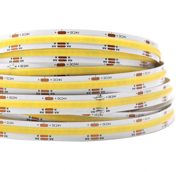  TAŚMA LED COB 24V PROFESIONAL 528 CIEPŁY 1M.