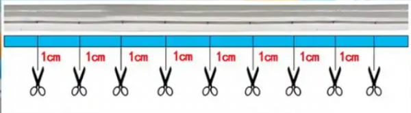 NEON LED 12V SILICONE 6x12 R1 BIAŁY CIEPŁY IP67