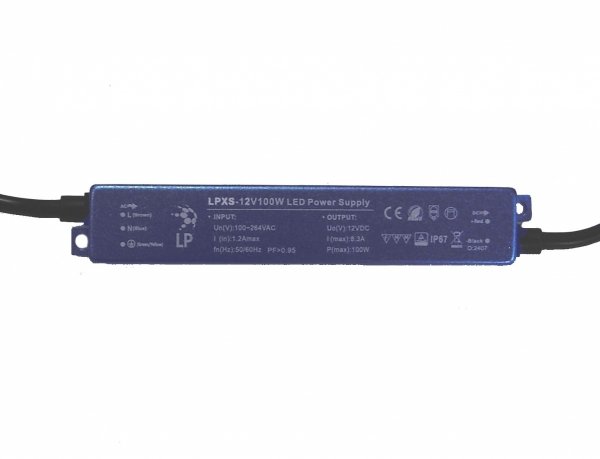 Zasilacz hermetyczny extra-slim LPXS 12V 100W