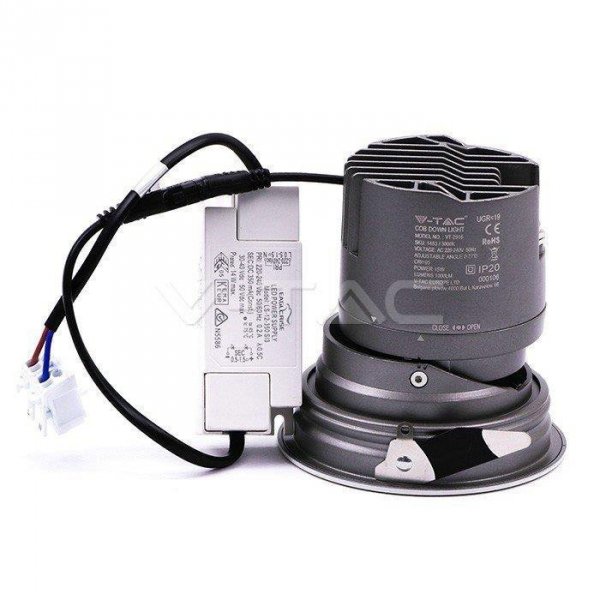 Oprawa LED downlight V-TAC 35W COB CREE CRI95+UGR19 24st VT-2936 4000K 2300lm 5 lat gwarancji