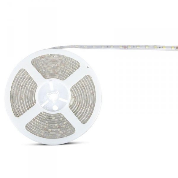 Taśma LED V-TAC SMD5050 300LED 24V IP65 RĘKAW VT-5050 3000K 500lm